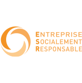 Logo des vom INDR in Luxemburg vergebenen ESG-Siegels - Sozial verantwortliches Unternehmen